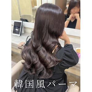 韓国風パーマ/コテ巻き風パーマ/デジタルパーマ/レイヤー