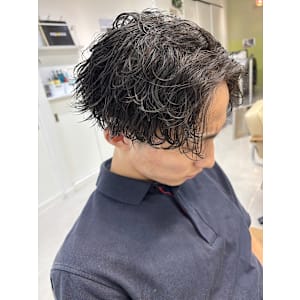 【抜け感×動き】波巻きセンターパート