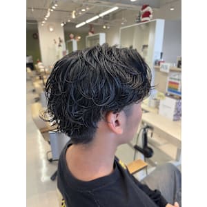 大人シャドウパーマ