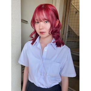 【hinari】体育祭カラー/レッドカラー/ケアブリーチ - MOON by KENJE【ムーンバイケンジ】掲載中