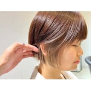 "土橋"初ブリーチにおすすめミルクティーベージュ◎