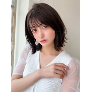 シースルーぱっつん前髪で結んでかわいいフェイスレイヤー - AFLOAT/L 錦糸町【アフロートエル】【アフロートエル キンシチョウ】掲載中