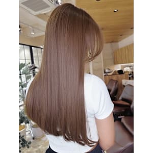 縮毛矯正ツヤツヤストレート髪質改善前髪なし前髪あり表参道 - GRAND【グランド】掲載中