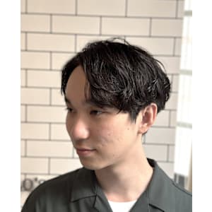 ナチュラルウェーブショート