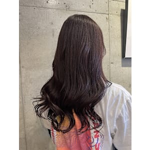 ピンクブラウンカラー