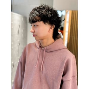 [takumi]マッシュウルフ/ウルフパーマ/メンズパーマ