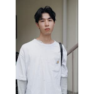 センターパートショート