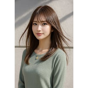 シフォンブラウン・エアリーレイヤー