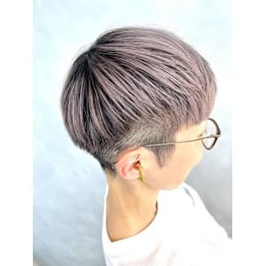 マッシュ/バレイヤージュ/ペールシルバー/ツーブロック - Aco【アコ】掲載中