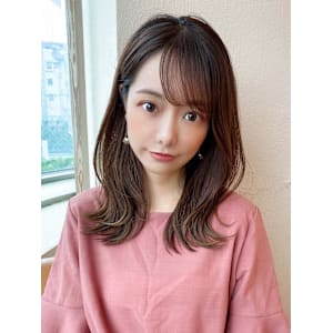 30代40代に人気後れ毛がかわいいくびれヘアシャギーレイヤー - AFLOAT/L 錦糸町【アフロートエル】【アフロートエル キンシチョウ】掲載中