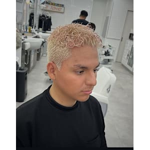 ピンクメッシュ