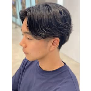 銀座メンズパーマ波巻きシャドウパーマツイストスパイラル無造作