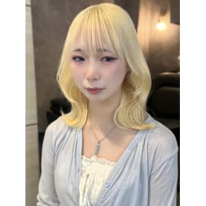 《巴結生》ブロンド/ホワイトブロンド/大宮