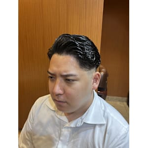 銀座　理容室　フェードカット　七三スタイル - ヘアーモードキクチ 銀座店【ヘアーモードキクチ】掲載中