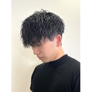 【平山明樹】縦落ちスパイラルパーマ