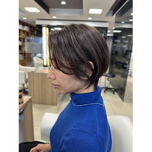 くびれヘア/アプリコットオレンジ/ハイライトカラー/茅ヶ崎 - STYLE 茅ヶ崎 smart salon【スタイルチガサキスマートサロン】掲載中