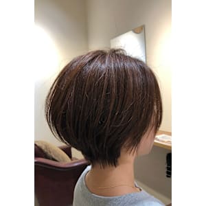 愛されショートボブ