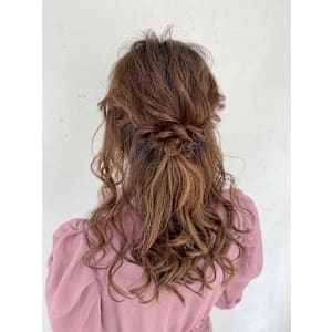 ヘアセット/ヘアアレンジ/結婚パーティーヘアセット