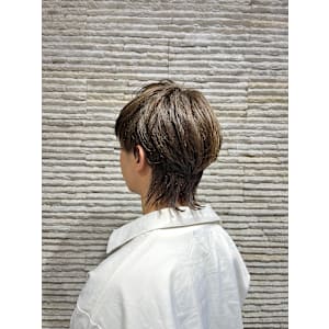 春色ツイスパ！束感ショート×マッシュウルフ◎