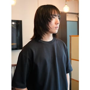 メンズロングレイヤースタイル