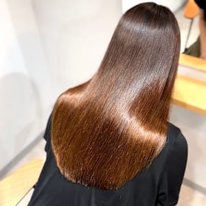 至高の艶髪。髪質改善+集中補修Tr