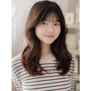 大人かわいい韓国風巻きガーリーロング　ココアブラウン - COVER HAIR & SPA bliss【カバーヘア アンド スパ ブリス】浦和/浦和西口店【カバー ヘア アンド スパ ブリス ウラワ ウラワニシグチテン】掲載中