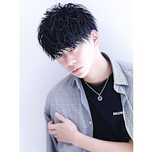 前下がりスウィート無造作マッシュ