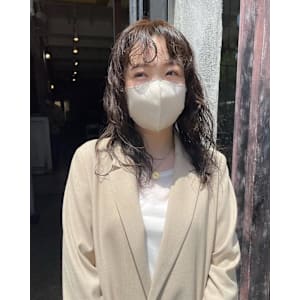 ナチュラルウルフパーマ