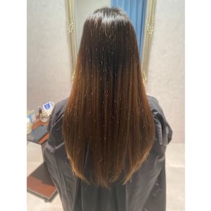 髪質改善ストレート