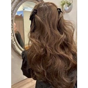 #ポイントツインテール　#ガーリーヘアアレンジ