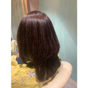 髪質改善カラー