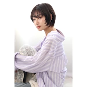 20代30代40代 小顔ヘア レイヤーボブ 髪質改善   