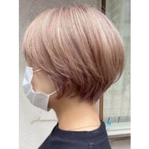 #バイオレットヘアカラー　