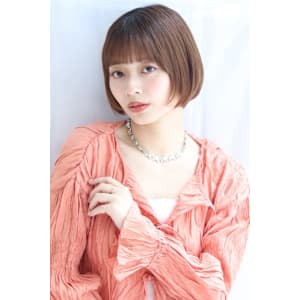 ヘルシーボブ×モカベージュ20代30代40代