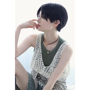 20代30代40代/センターパート☆ハンサムショート