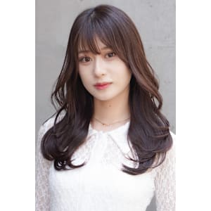 セミロング×レイヤー