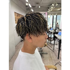 メンズハイライト - agir hair 所沢 【アジールヘア】 所沢プロペ通り店【アジールヘア トコロザワ トコロザワプロペドオリテン】掲載中