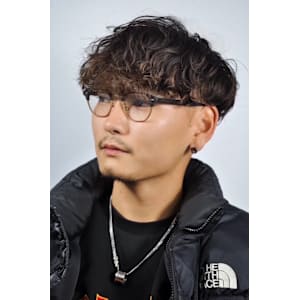 フェード+パーマ