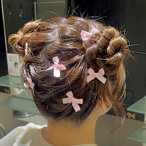 ヘアセット/ヘアアレンジ/結婚式参列/推し活