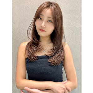 韓国風レイヤーカット髪質改善縮毛矯正レイヤー韓国髪質改善