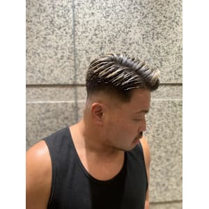 サイドパート　メッシュ　〈理容室〉 - ヘアーモードキクチ 銀座店【ヘアーモードキクチ】掲載中