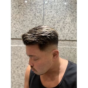 サイドパート　メッシュ〈理容室〉 - ヘアーモードキクチ 銀座店【ヘアーモードキクチ】掲載中
