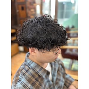 強めしっかりカール波巻き