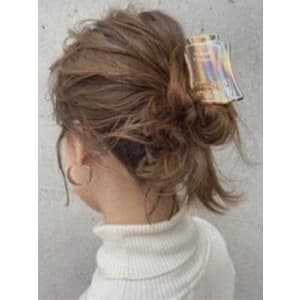 #クリップアレンジ　#ラフアレンジ