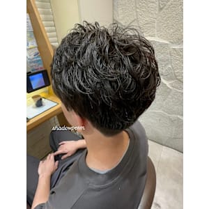 20代30代大人かっこいいシャドーパーマ◎高橋美穂