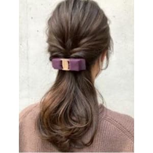 #バレッタアレンジ　#クルリンパ