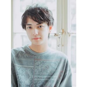 爽やかパーマスタイル