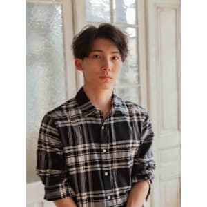 爽やかセンターパート