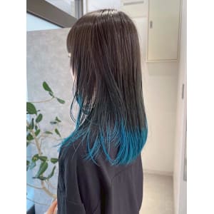 （rizu）ルーツカラー/デザインカラー/ブルー