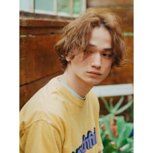 メンズショートウルフ